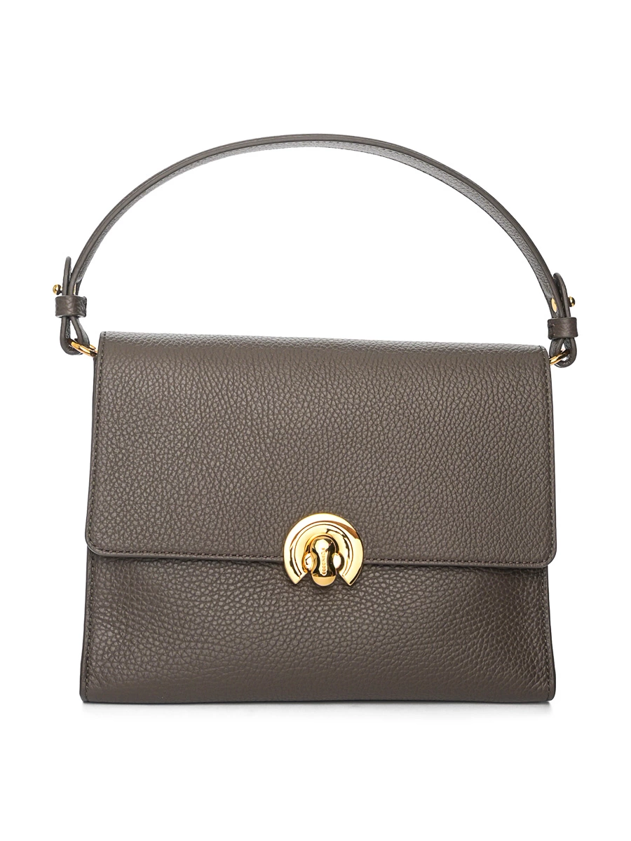 Сумка-мини темно-бежевого цвета